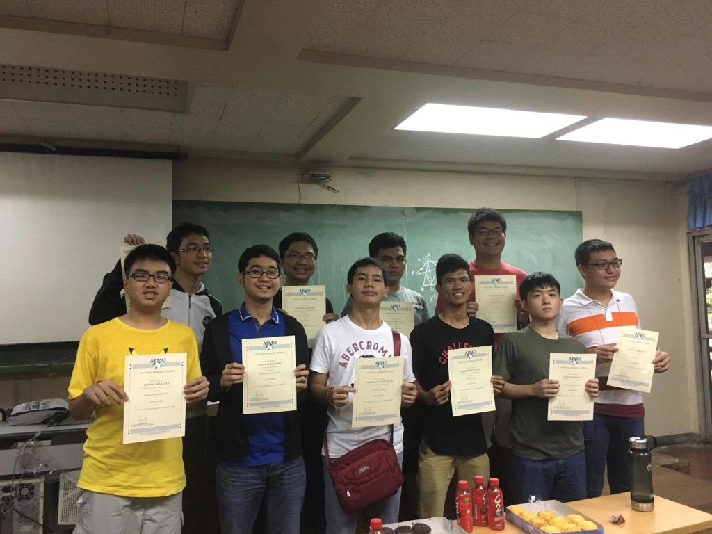 The Philippines Wins its First Gold in the Asian Pacific Mathematical